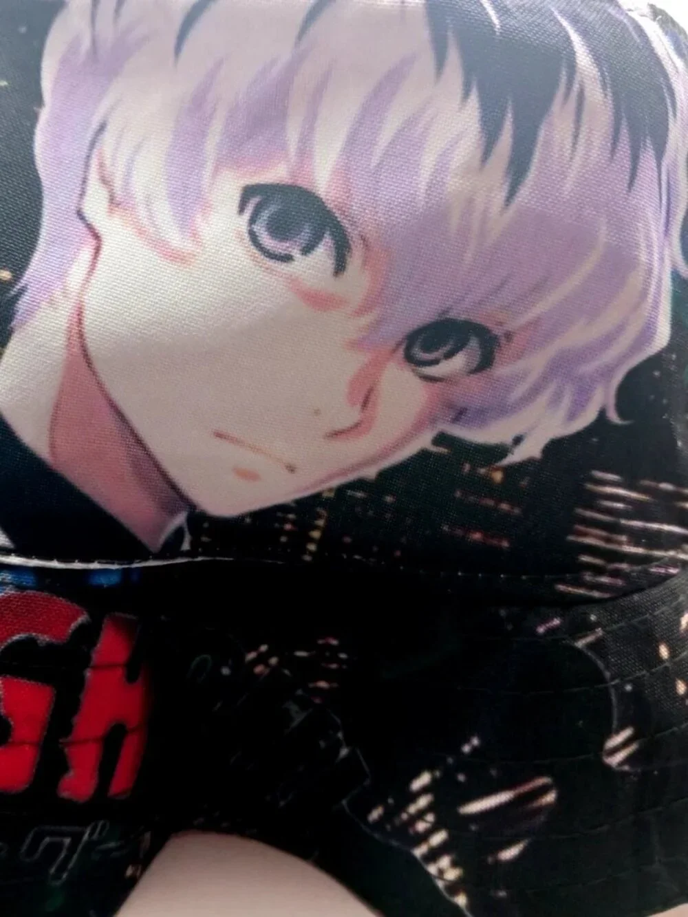 Tokyo Ghoul Graphic Print Bucket Hat Anime Unisex